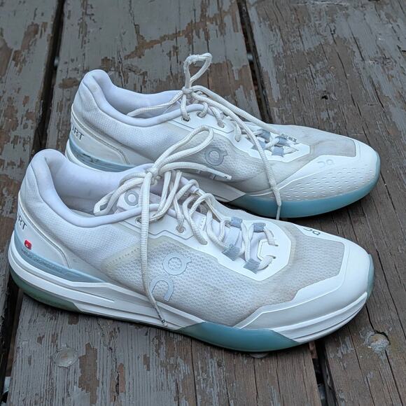 On Cloud The Roger Clubhouse Pro White Ice Blue Men\'s Size 10.5 Tennis Sneakers main image 10